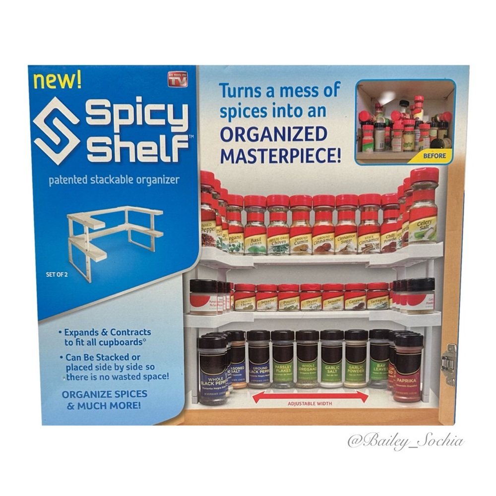 NWT Spicy Shelf Organizer